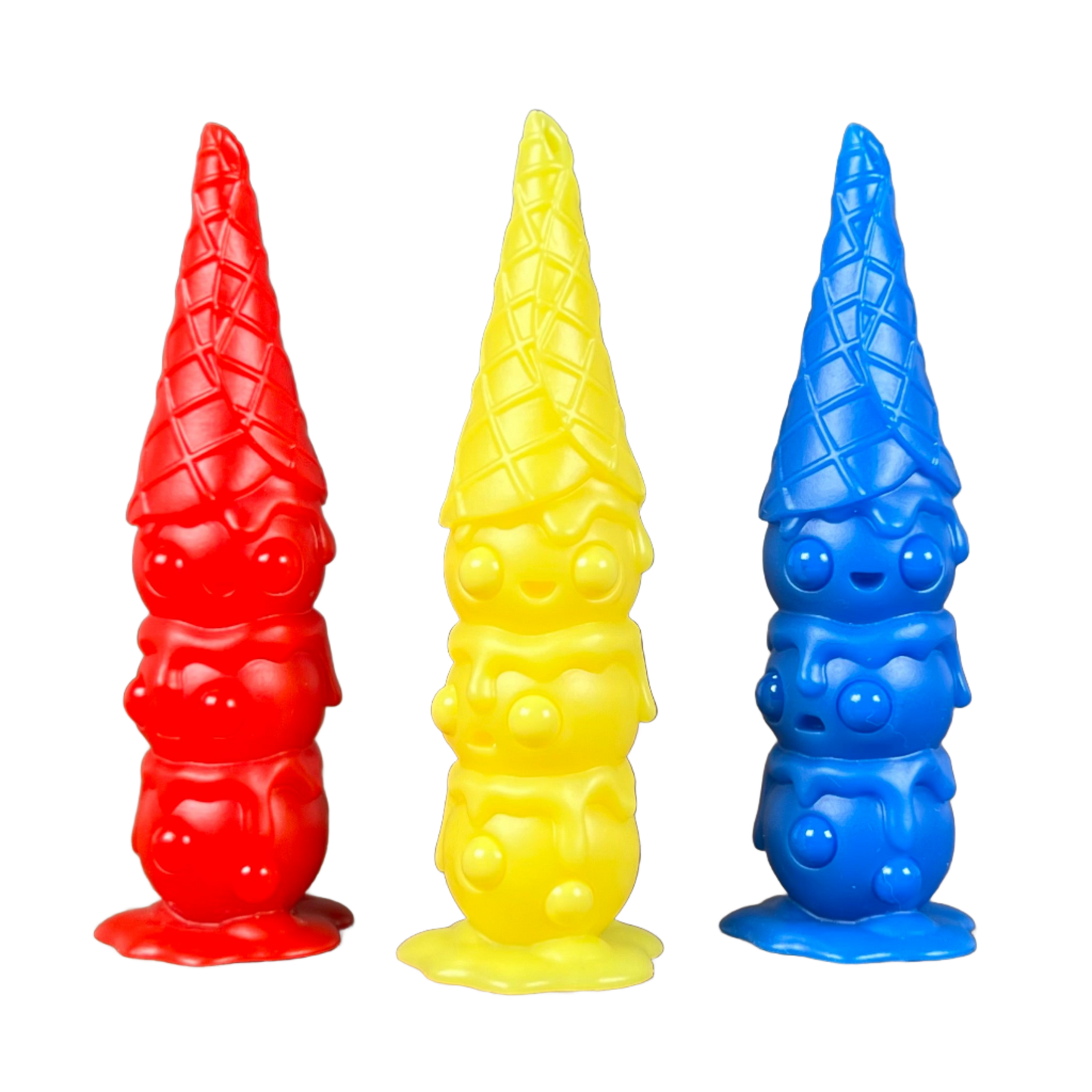 RED/YELLOW/BLUE - This is Wafull 3.75" Resin Figure Bundle