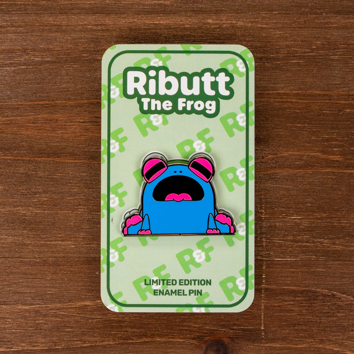 Ributt the Frog Sugar Pond Limited Edition Enamel Pin