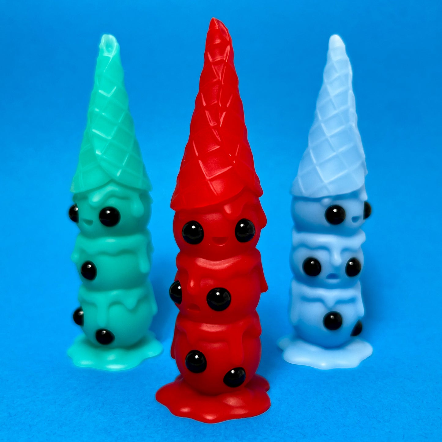 This Is Wafull Everyday Blues, Little Evil, & Sea Salt Limited Edition Resin Figure Bundle