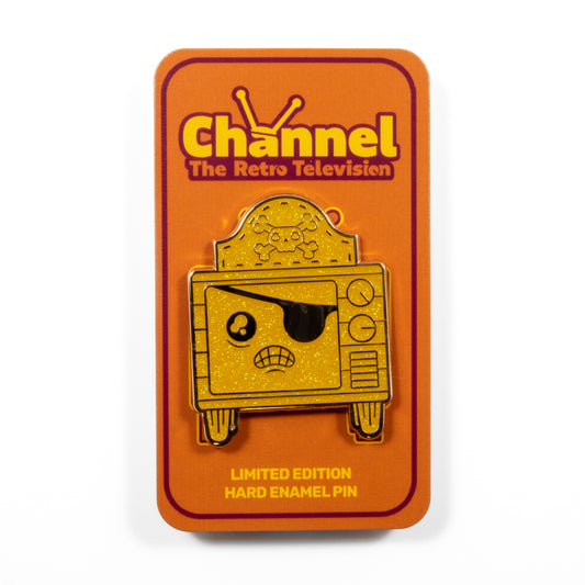 Buried Treasure - Channel the Retro Television Enamel Pin