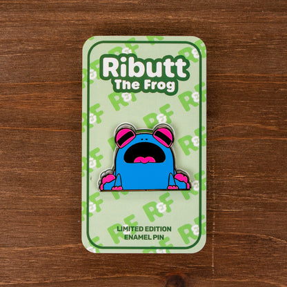 Sugar Pond - Ributt the Frog Enamel Pin