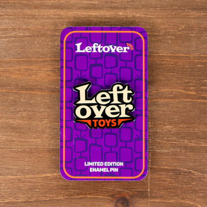 Leftover Toys Logo (Cream) Enamel Pin