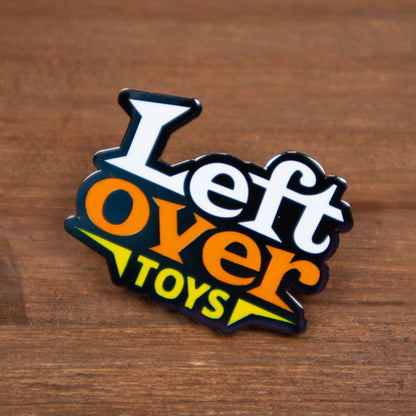 Candy Corn - Leftover Toys Logo Enamel Pin