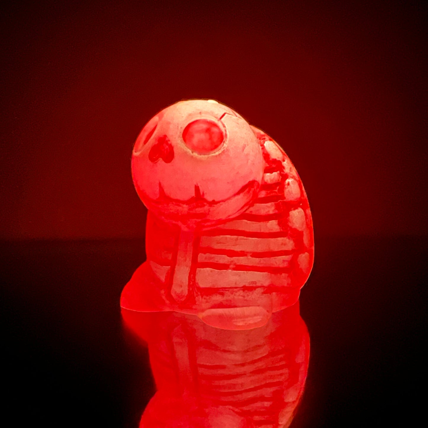 Worm Neon Cemetery Limited Edition Double-Cast Resin Figure