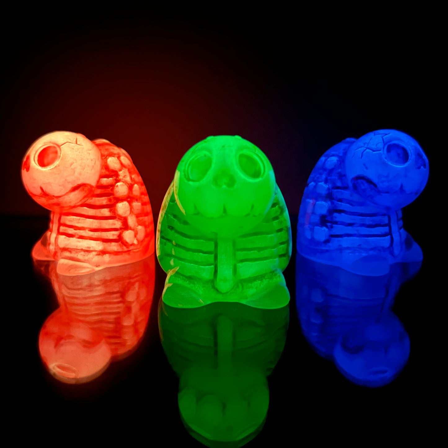 Worm Neon Cemetery Limited Edition Double-Cast Resin Figure
