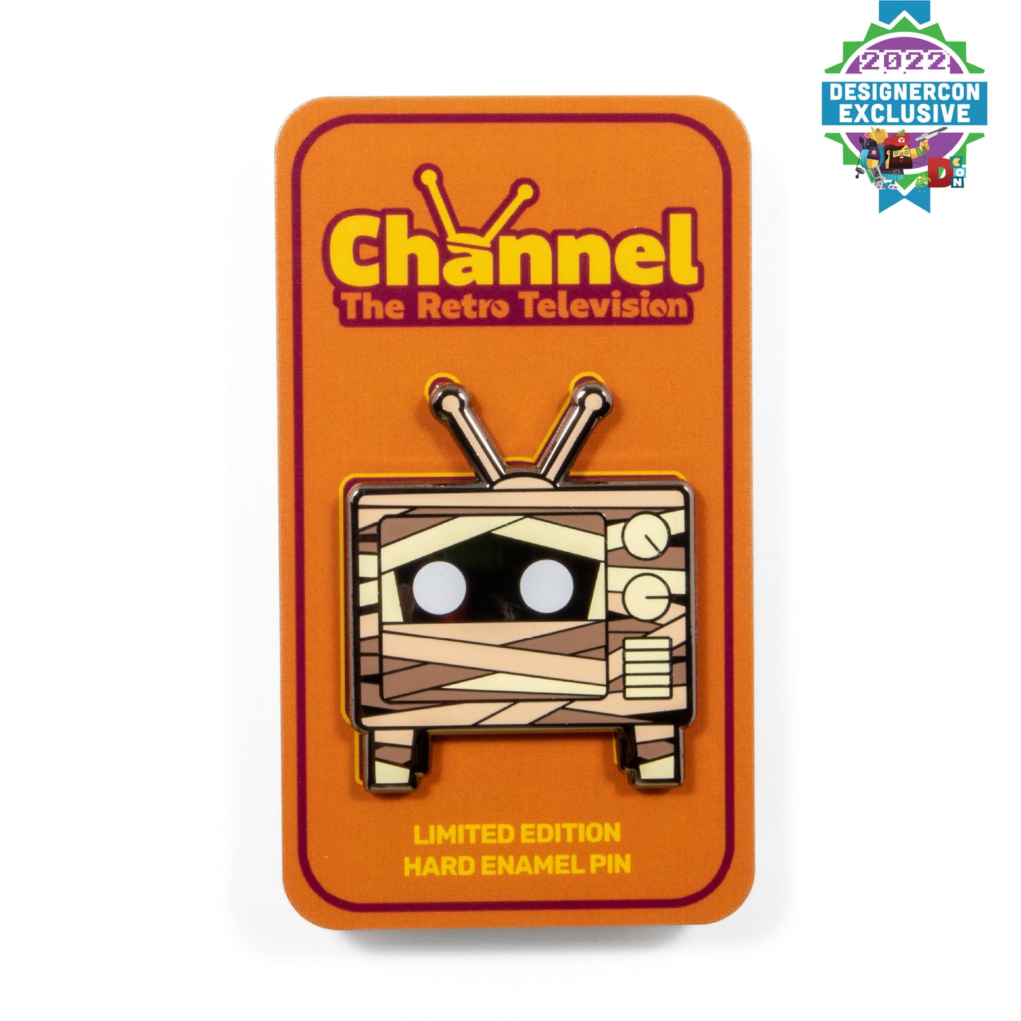 Mummy Mayhem - Channel the Retro Television Enamel Pin