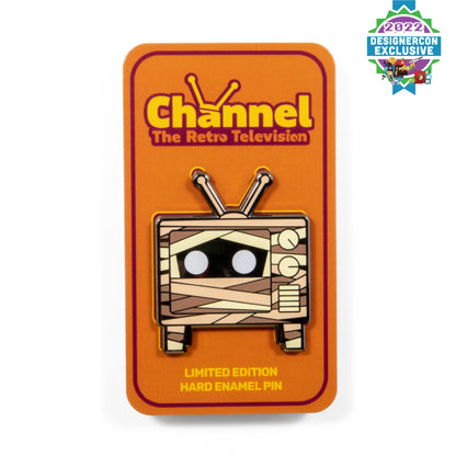 Mummy Mayhem - Channel the Retro Television Enamel Pin