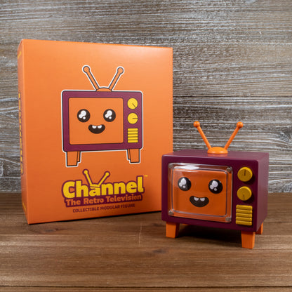 Channel the Retro Television Primetime Edition Collectible Modular Figure