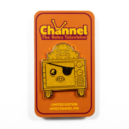 Buried Treasure - Channel the Retro Television Enamel Pin