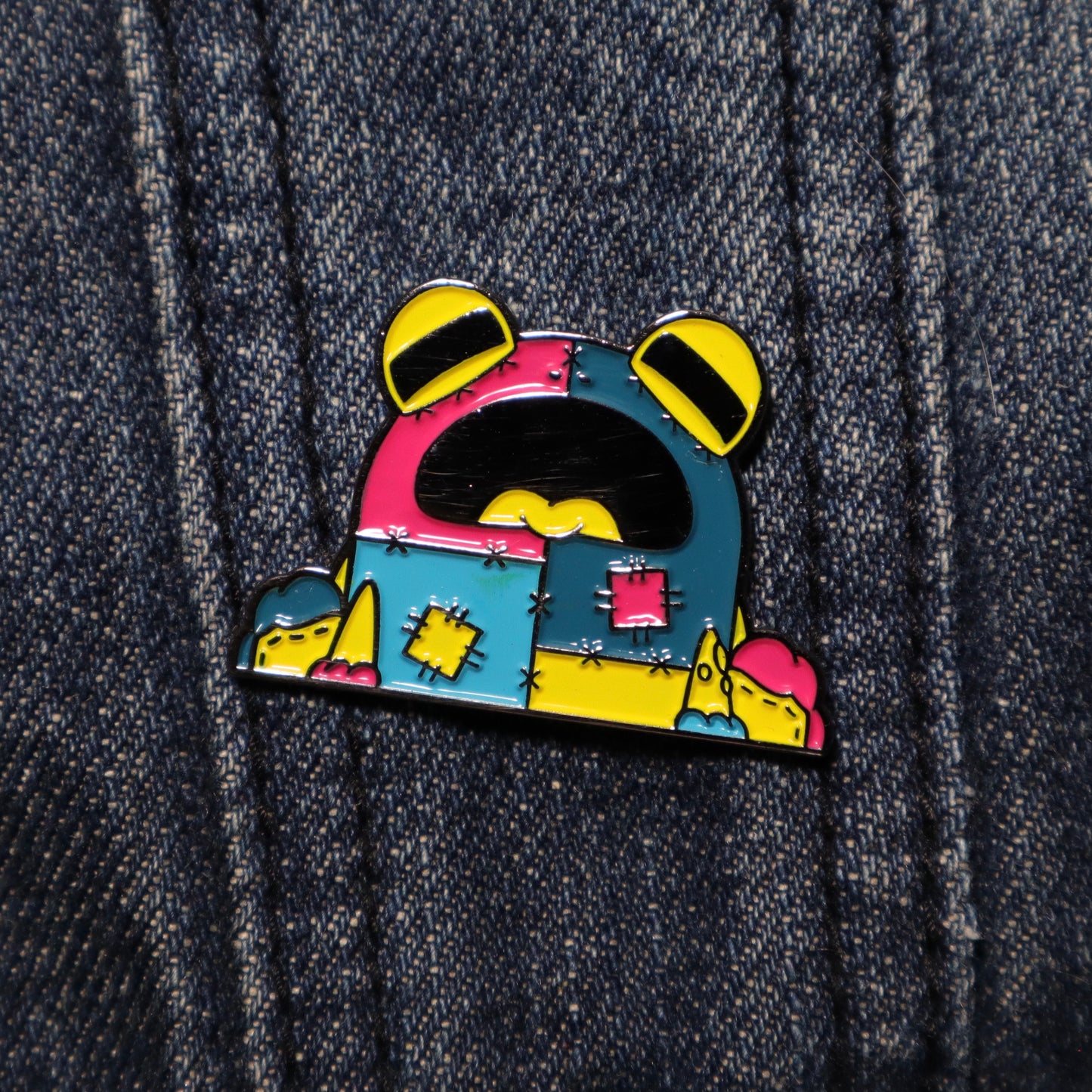 Ributt Patchwork Limited Edition Enamel Pin