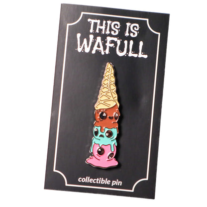 Classic Cone - This is Wafull Enamel Pin