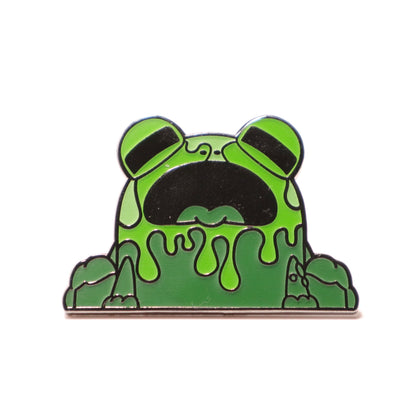 Dripping Mess (Slime) - Ributt the Frog Enamel Pin