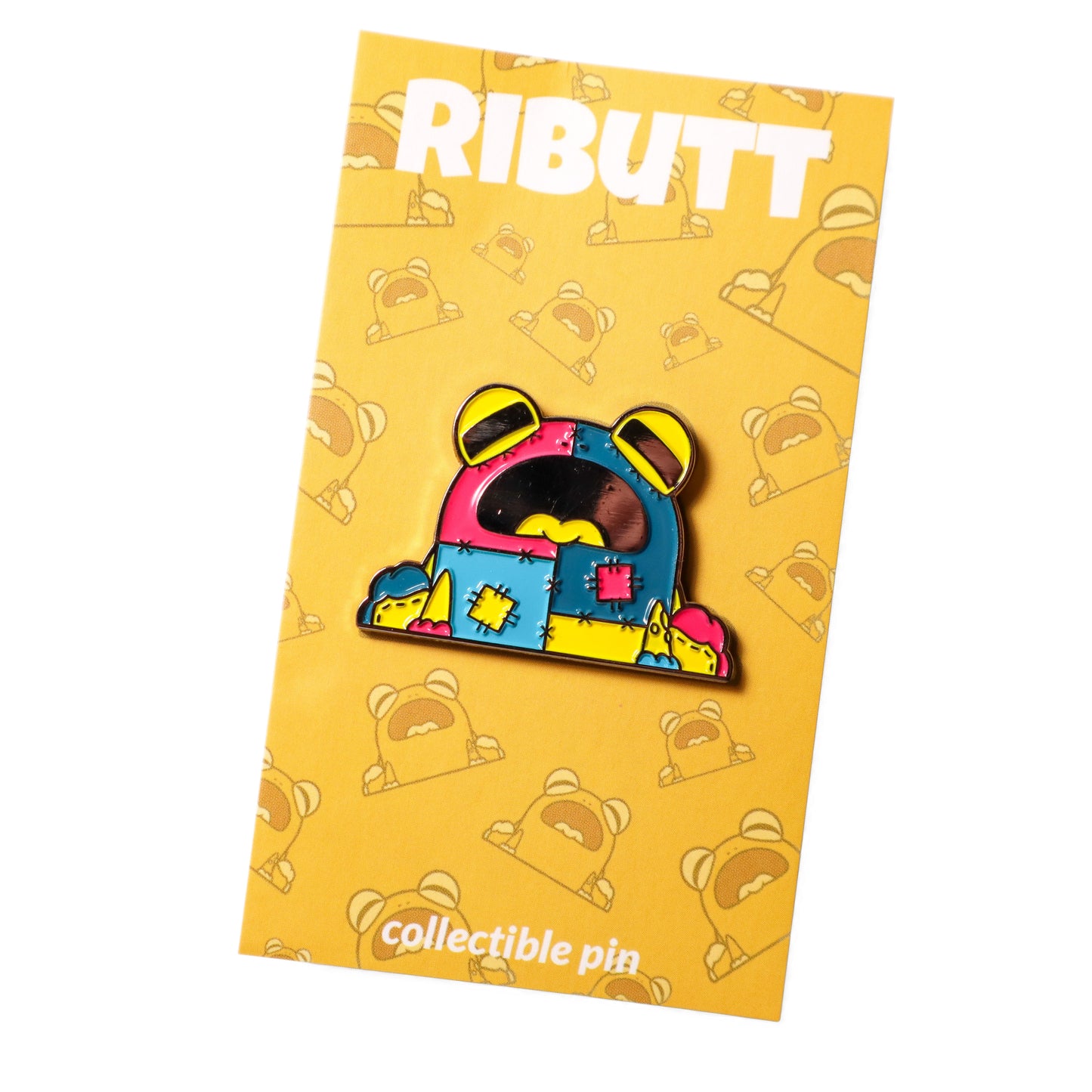 Ributt Patchwork Limited Edition Enamel Pin