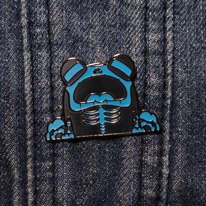 Croaked - Ributt the Frog Enamel Pins