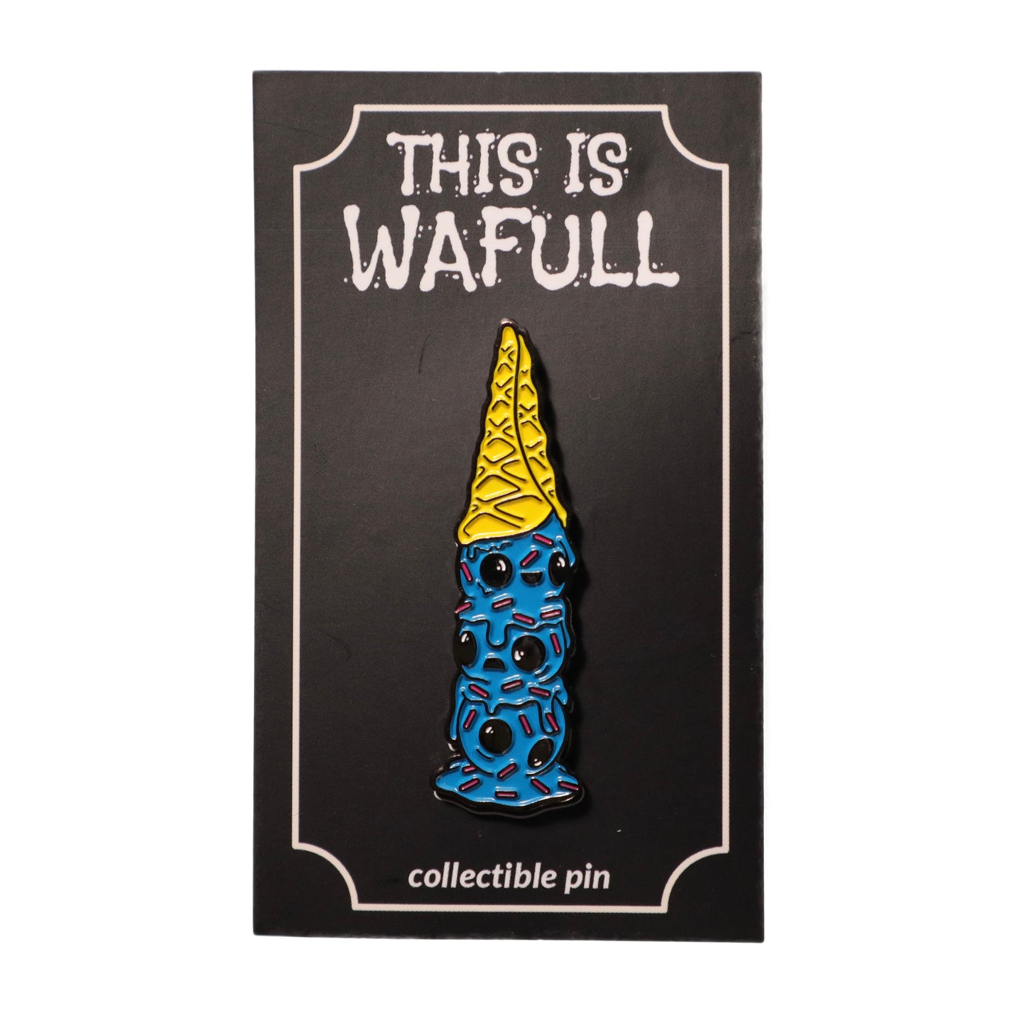 This is Wafull Acidic Edition Enamel Pin